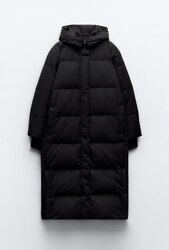 Water and wind protection hooded long down size-XS,S une-550k /60% grey duck down 40% feather  -34C omsono/