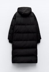 Water and wind protection hooded long down size-XS,S une-550k /60% grey duck down 40% feather  -34C omsono/