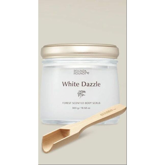 Round A`Round White Dazzle Body Scrub