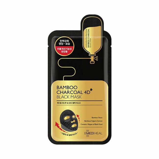 MEDIHEAL Bamboo Charcoal 4D Black Mask