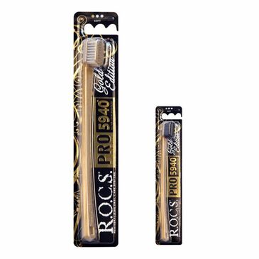 РОКС PRO Gold Edition зөөлөн үстэй шүдний сойз №1