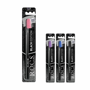 РОКС Black Edition дунд зэргийн үстэй шүдний сойз 0425 №1