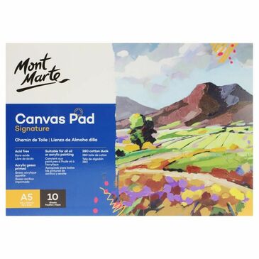 MM Canvas Pad 10 Sheet A5