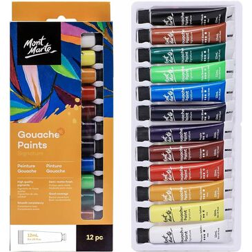 MM Gouache Paint Set 12pc x 12ml