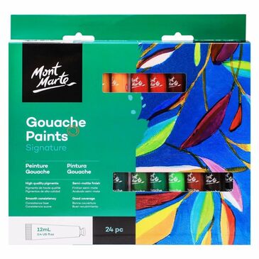 MM Gouache Paint Set 24pc x 12ml