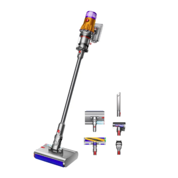Dyson V12s 620H Detect Slim Submarine wet and dry vacuum cleaner, Yellow/Nickel	