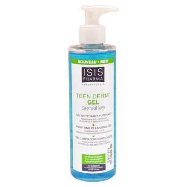 ISISPHARMA TEENDERM gel sensitive Тослог, үрэвсэлтэй арьсны цэвэрлэгч