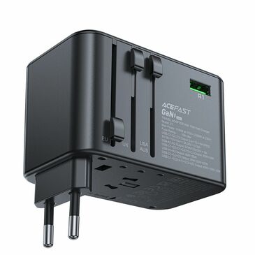 ACEFAST 75W + 2300W Multifunctional Charging Adapter /3xUSB-C+2xUSB-A/