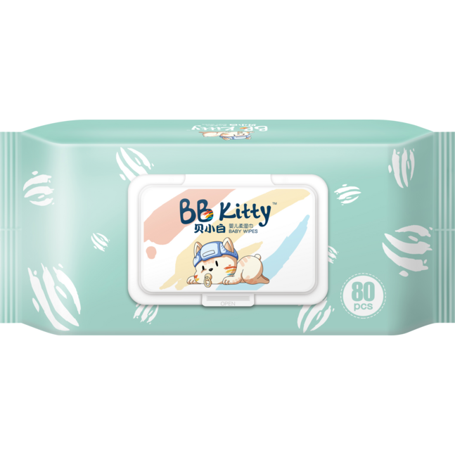 Хүүхдийн нойтон салфетка BB KITTY №80