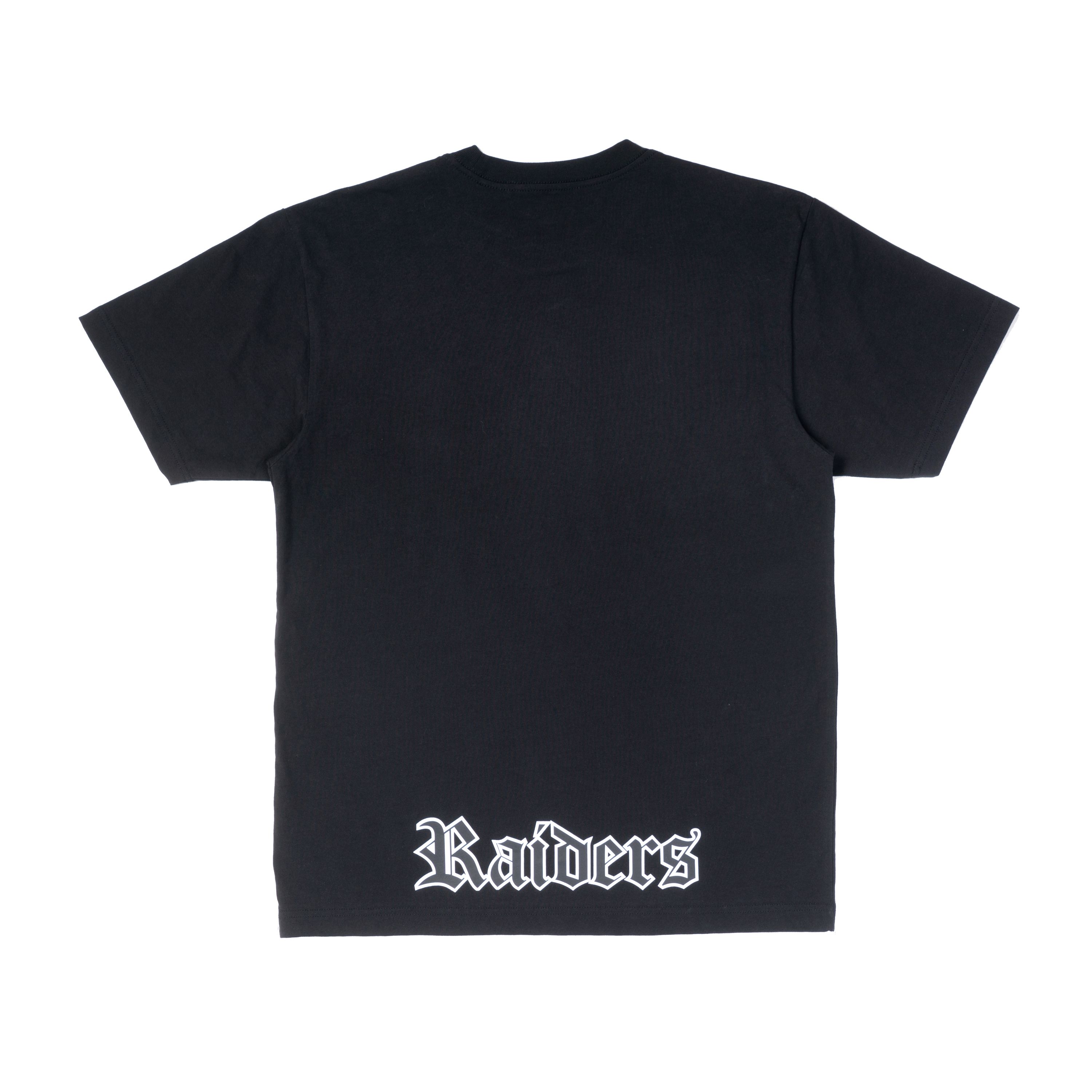 SS TEE RAIDERS OLD ENGLISH OAKRAI BLACK 