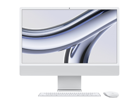 Apple iMac 24 8C M3-Chip 16GB 512GB 8C GPU Silver Z1950025L