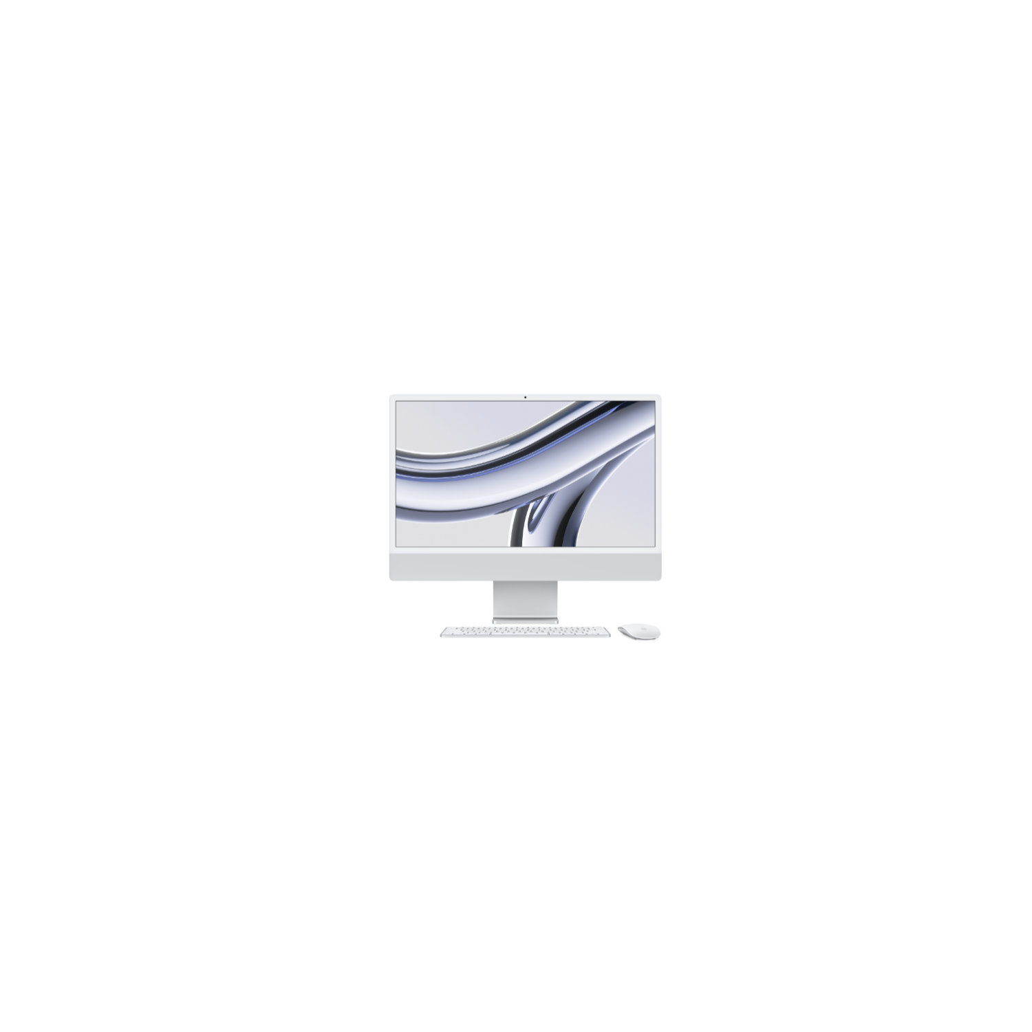 Apple iMac 24 8C M3-Chip 16GB 512GB 8C GPU Silver Z1950025L