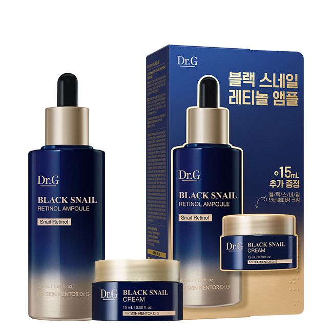 DR.G BLACK SNAIL RETINOL AMPOULE SET