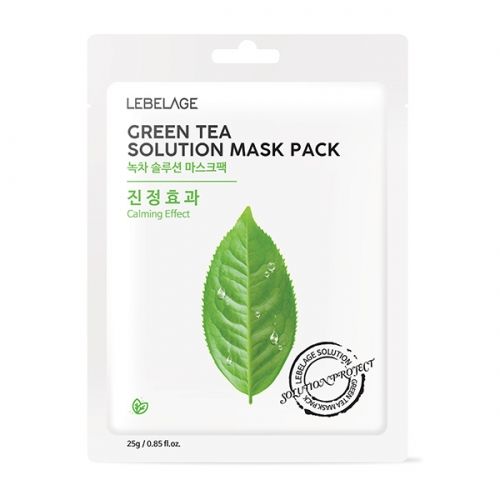 LEBELAGE GREEN TEA ногоон цайтай маск