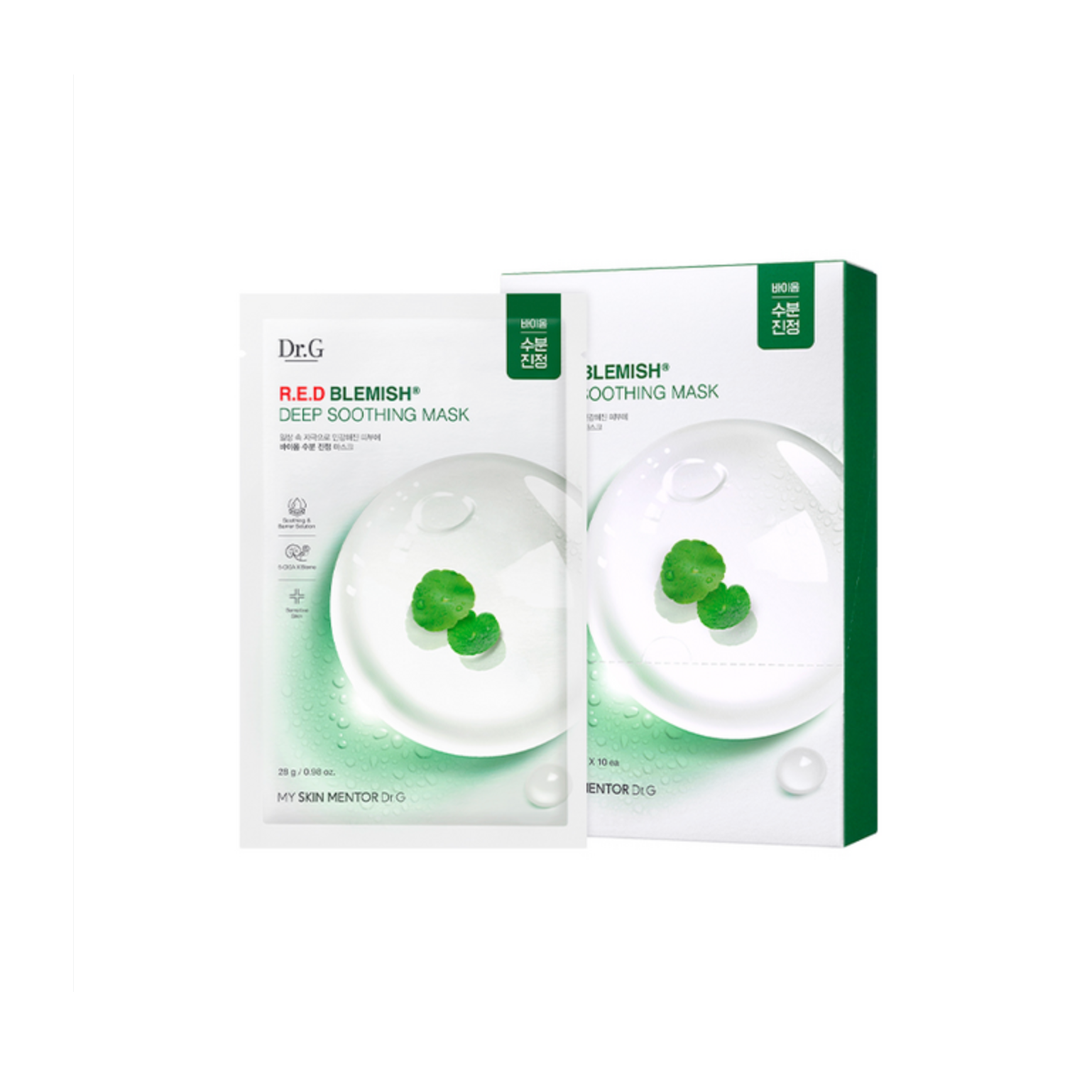 Dr.G R.E.D BLEMISH® гүн тайвшируулах маск 10ш