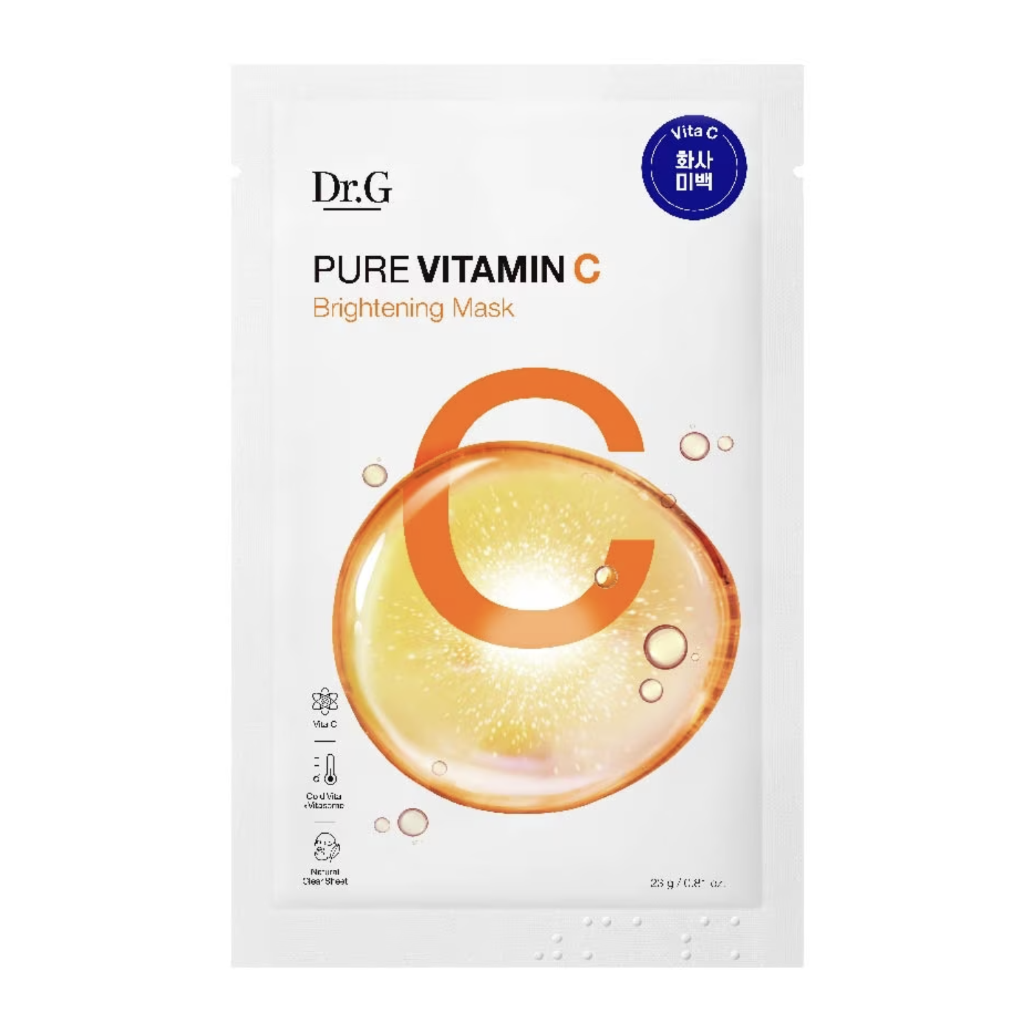 Dr.G Pure Vitamin C өнгө сэргээх маск 1ш