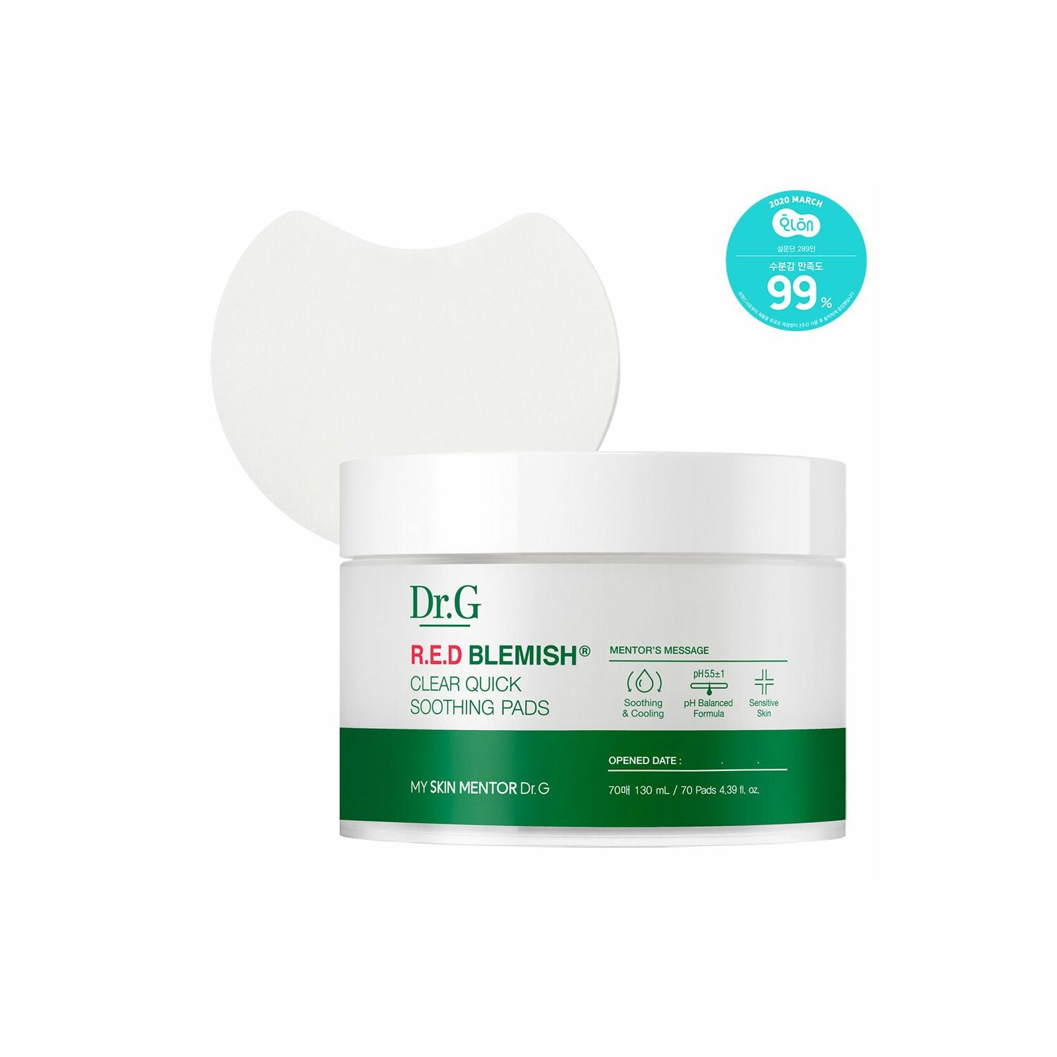 DR.G R.E.D BLEMISH CLEAR QUICK SOOTHING PADS