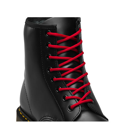 LACES 140CM RED ROUND LACE 8-10I - EA