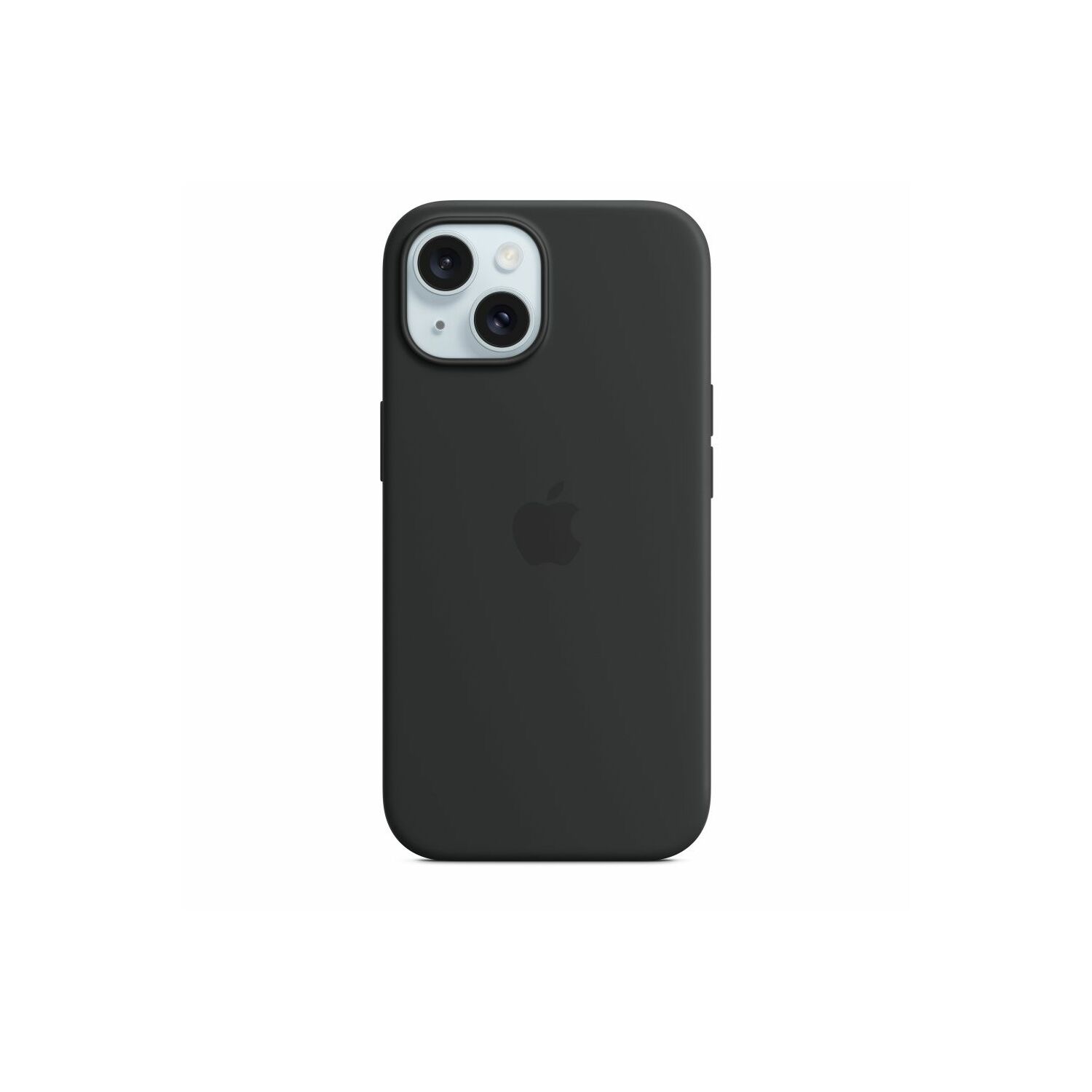 iPhone15 Silicone Case with MagSafe /Black/