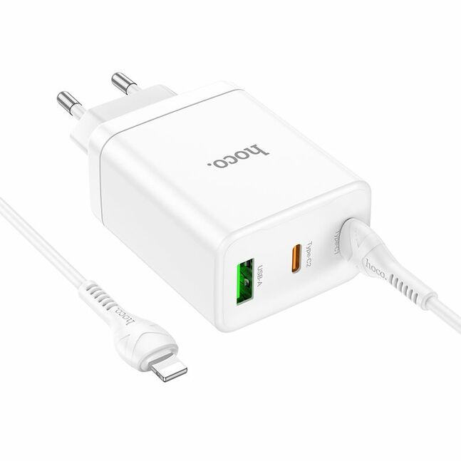 N33 Start three-port PD35W(2C1A) charger set(C to iP)(EU)