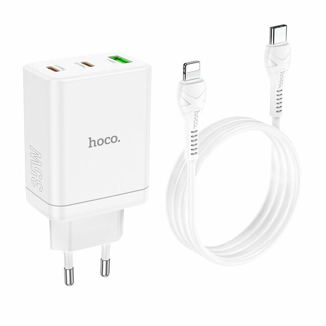 N33 Start three-port PD35W(2C1A) charger set(C to iP)(EU)