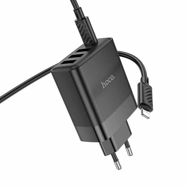 C127A Intelligent four-port PD45W(1C3A) charger set(C to iP)(EU)