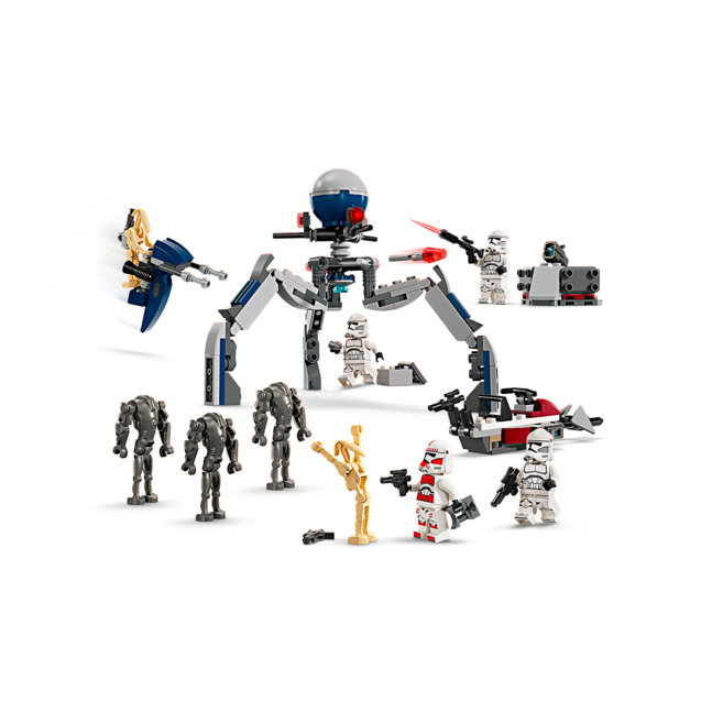 75372 STAR WARS Clone Trooper & Battle Droid Battle Pack