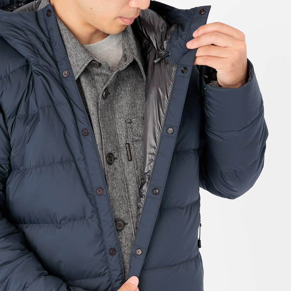 SUPERIOR DOWN TRAVEL COAT M'S