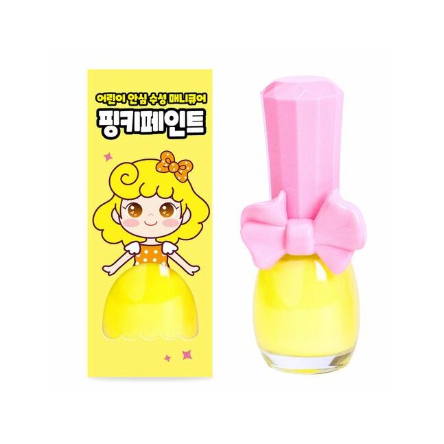 Pinky Хүүхдийн хумсны будаг шар
