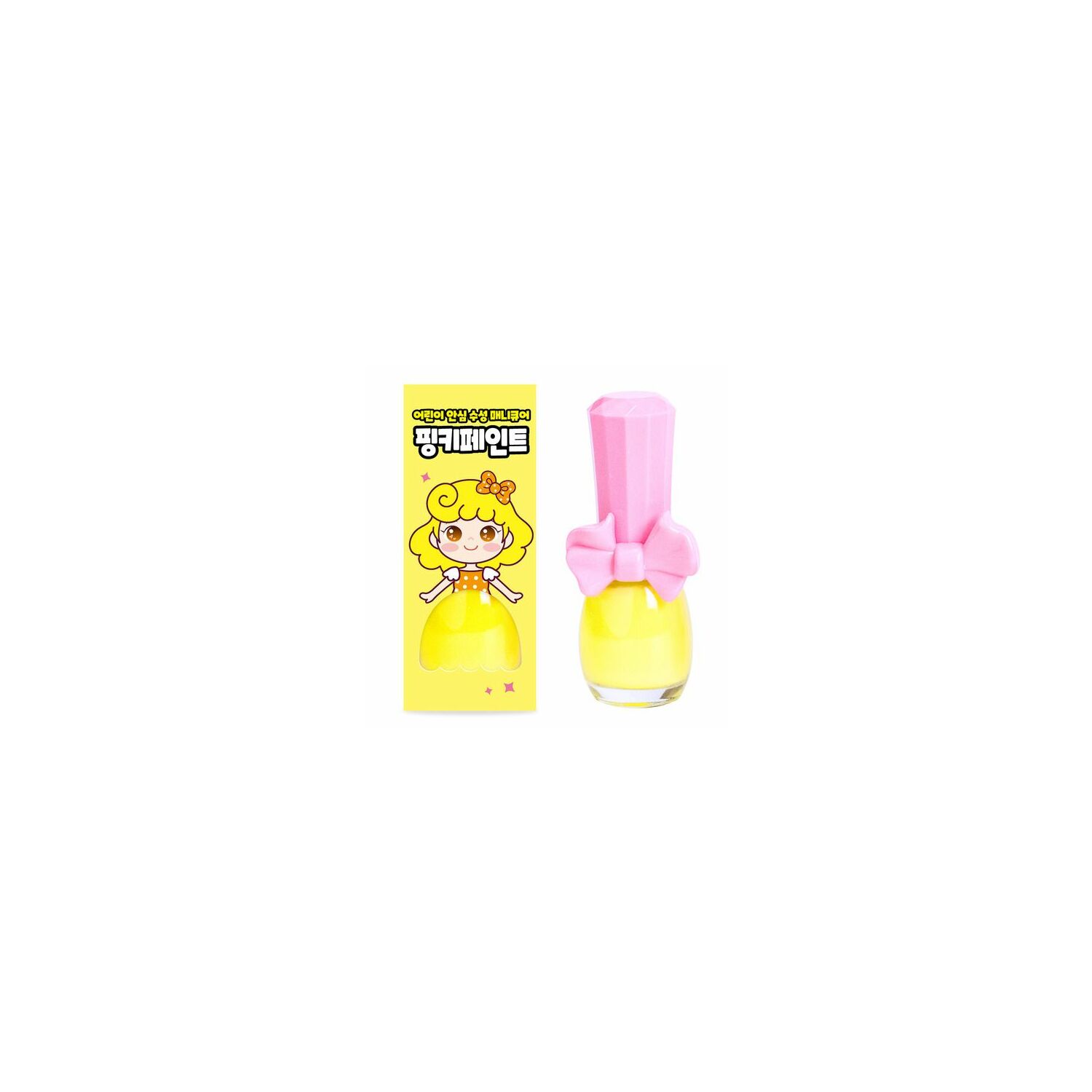 Pinky Хүүхдийн хумсны будаг шар