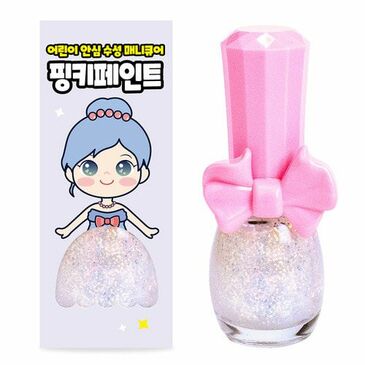Pinky Хүүхдийн хумсны будаг цагаан саатай