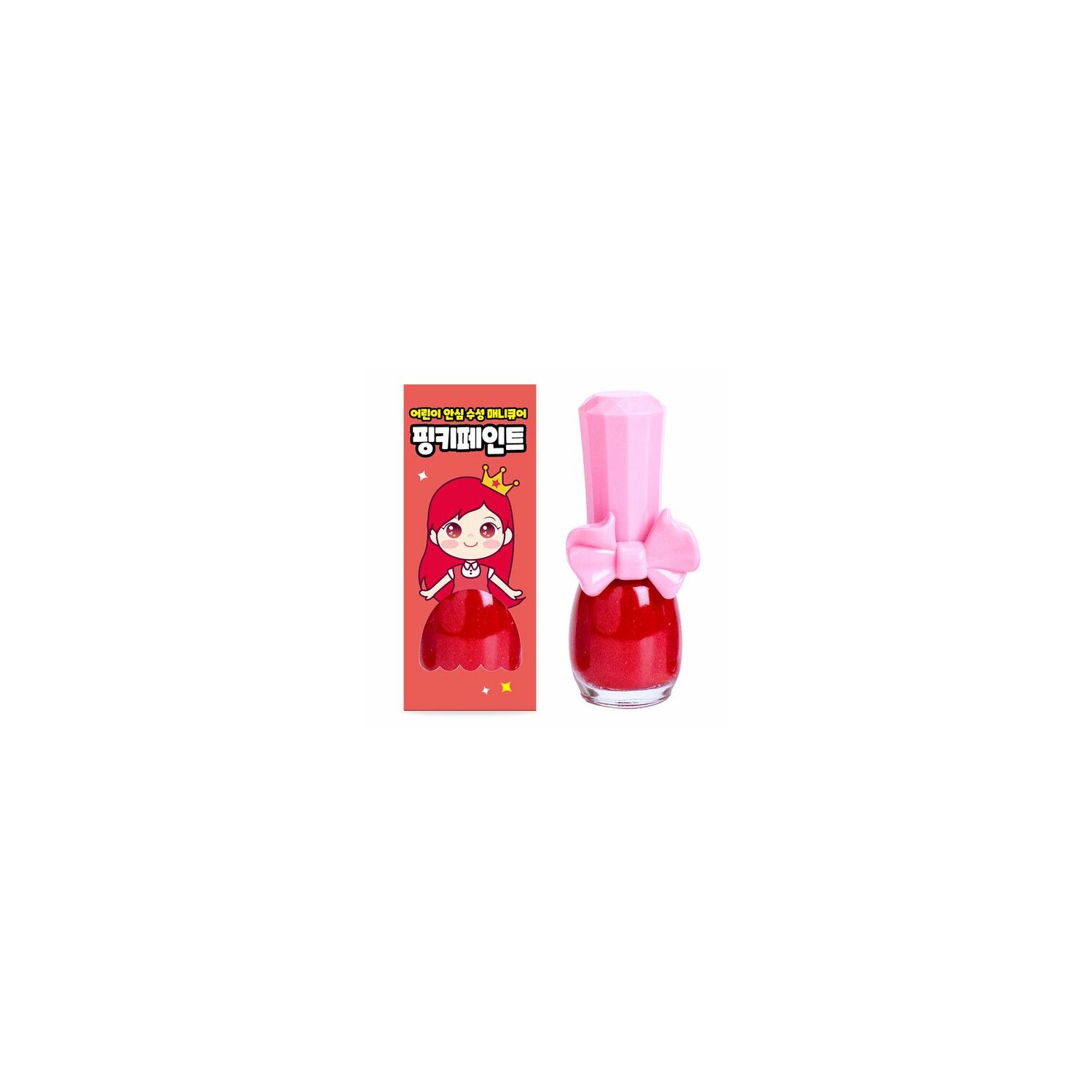 Pinky Хүүхдийн хумсны будаг улаан