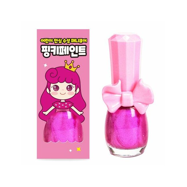 Pinky Хүүхдийн хумсны будаг саатай ягаан