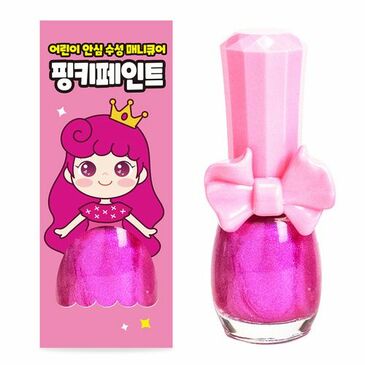 Pinky Хүүхдийн хумсны будаг саатай ягаан