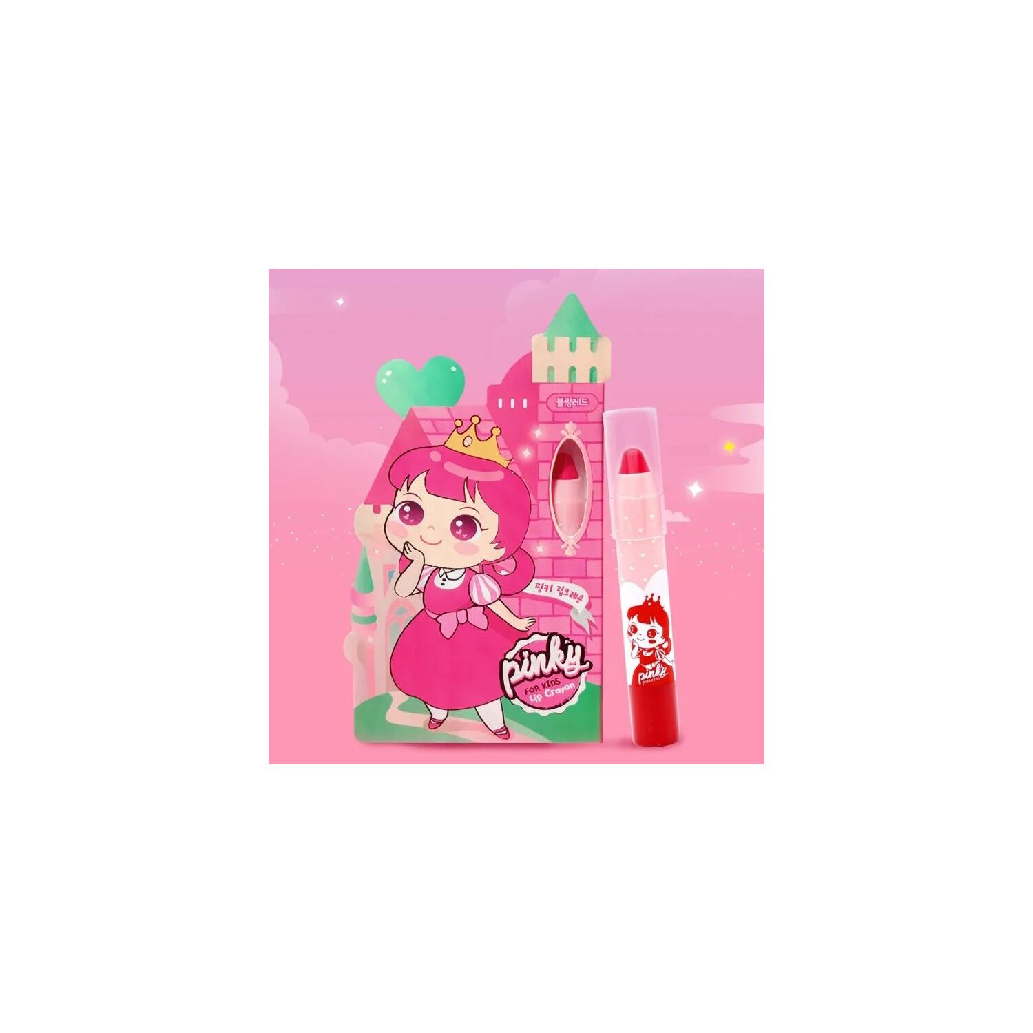 Pinky Хүүхдийн уруул өнгөлөгч улаан