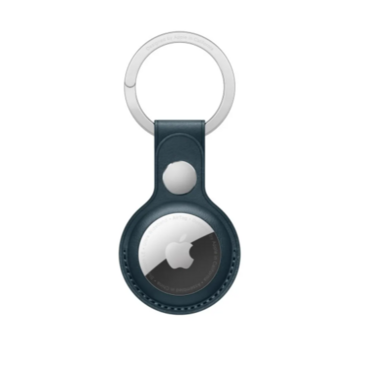 Apple AirTag Leather key ring - Baltic blue MHJ23FE/A	