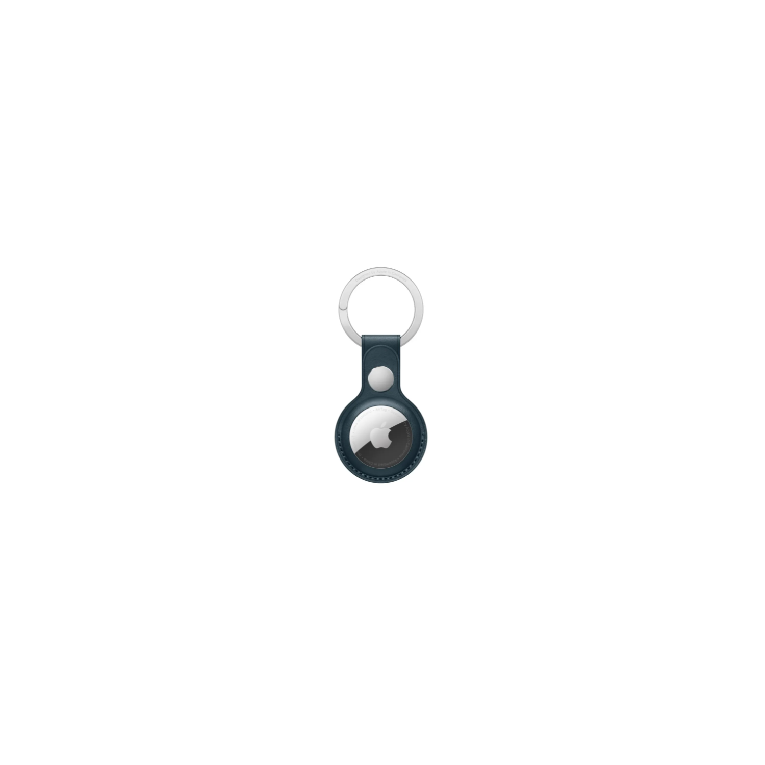 Apple AirTag Leather key ring - Baltic blue MHJ23FE/A	