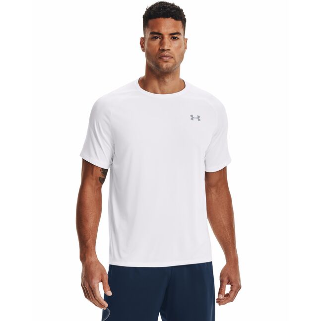UA Tech 2.0 SS Tee-WHT