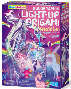 Kidz Maker / Light Up Origami Unicorn/