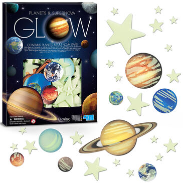 Glow Planets & Super Nova Stars