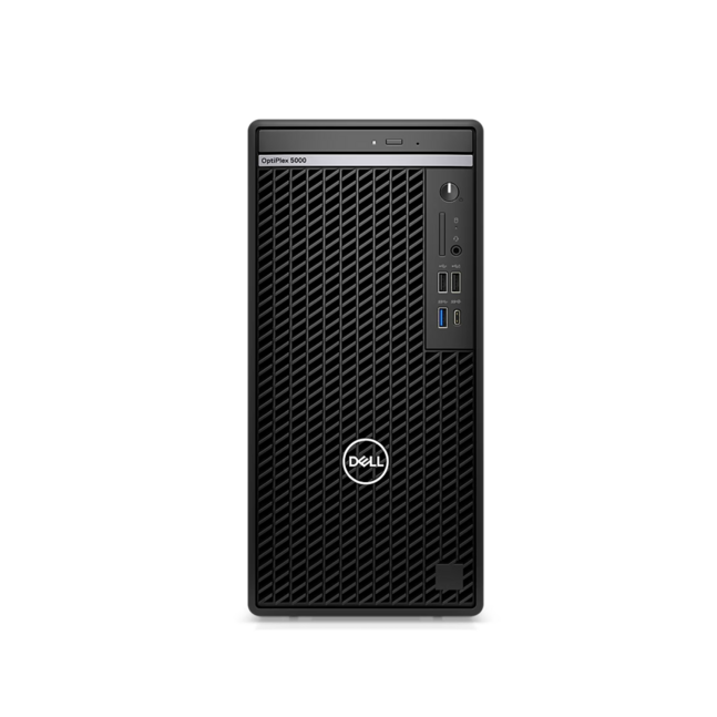 Dell Optiplex 5000 Tower, i7-12700, 16GB (2x8GB) DDR4 Non-ECC, M.2 2230 256GB PCIe NVMe Class 35 SSD, 3.5 inch 1TB 7200rpm SATA HDD, no Optical Disk Drive,  Keyboard, Mouse, No OS