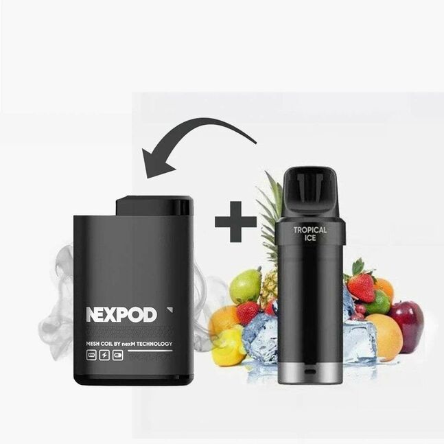 Nexpod device+pod tropical ice