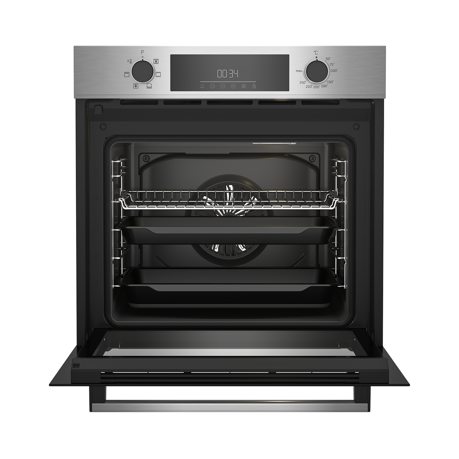 Beko BBIE12300XD 72л багтаамж, 6 төрлийн функцтэй тавилгад суурилуулдаг шарах шүүгээ