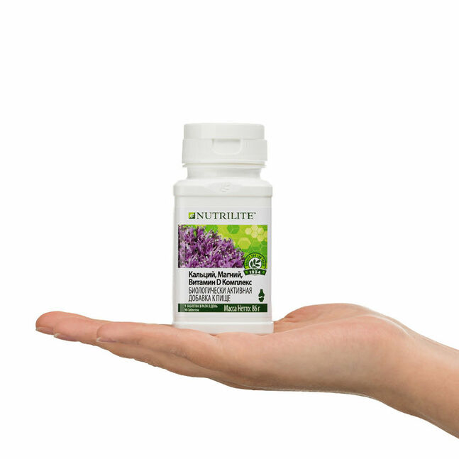 NUTRILITE™ Kalsiy, magniy, vitamin D kompleksi, 90 tab.