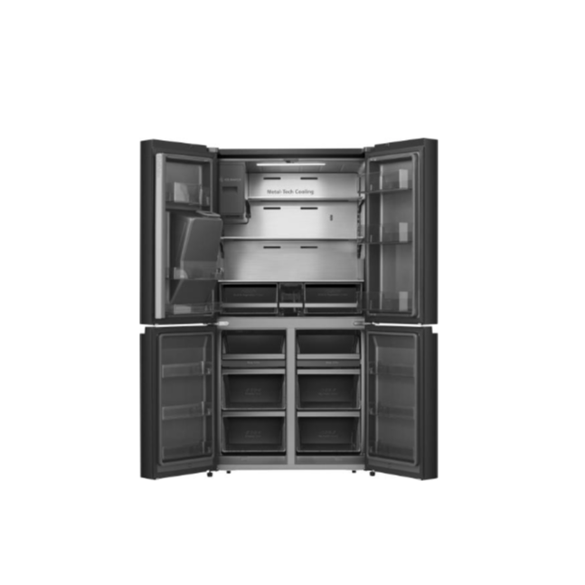 Hisense BCD-522W 582л Cross Door хөргөгч, хар /RQ-68W42IS-B/