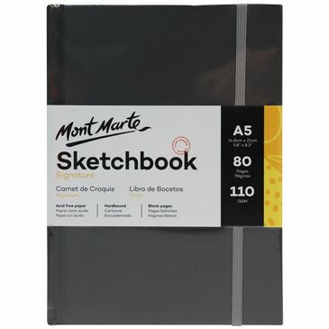 MM Hardbound Sketch Book 110gsm A5