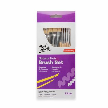MM Natural Hair Combo Brush Set 13pc