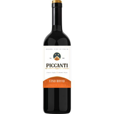 Piccanti Rosso Semi-Dry 13% 0.75L 