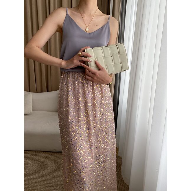 silk top саарал 