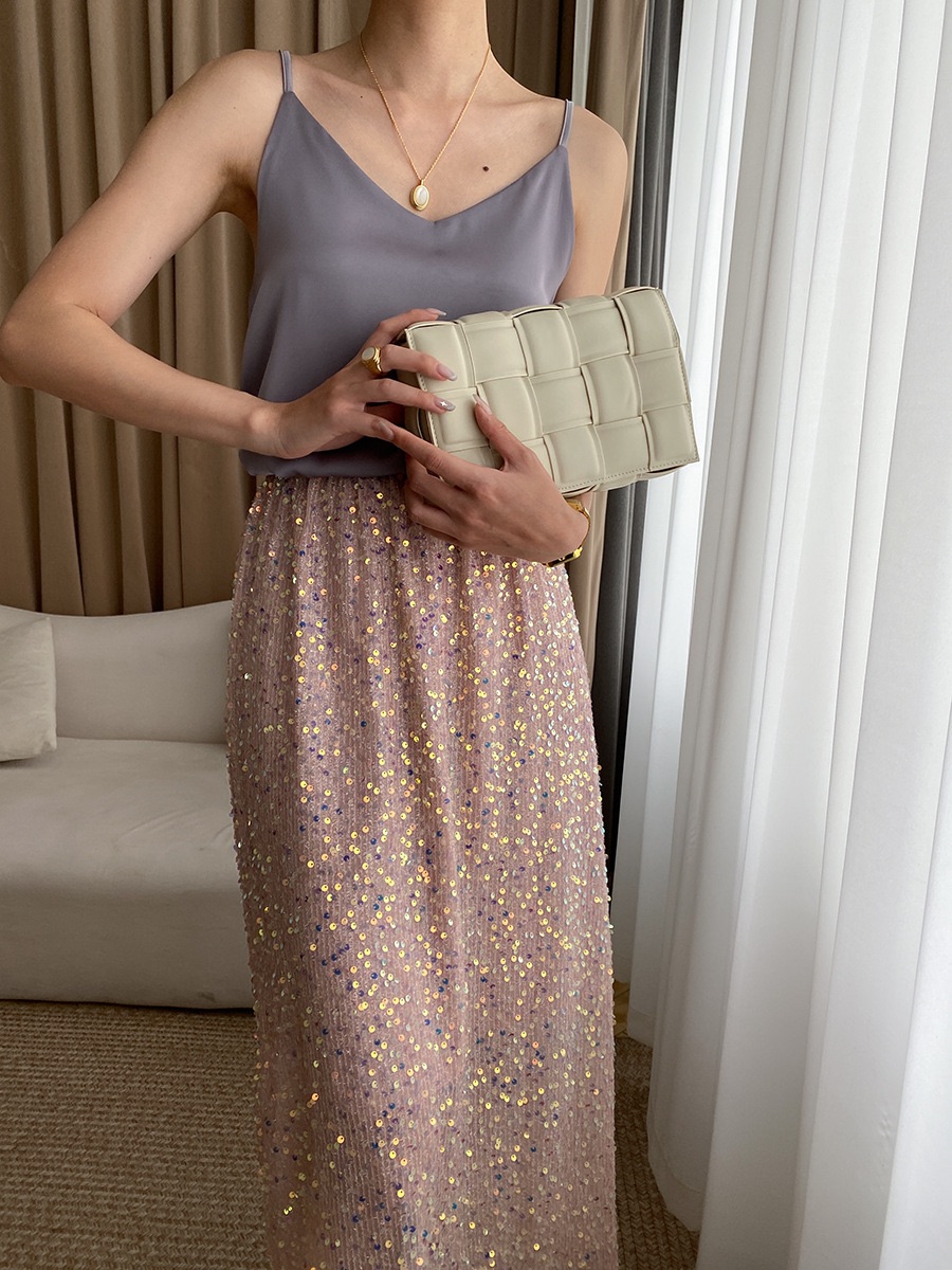 silk top саарал